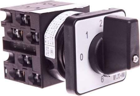 Comutator Eaton Cam 0-6 20A IP65 încastrat, T0-3-8244/E (095803)
