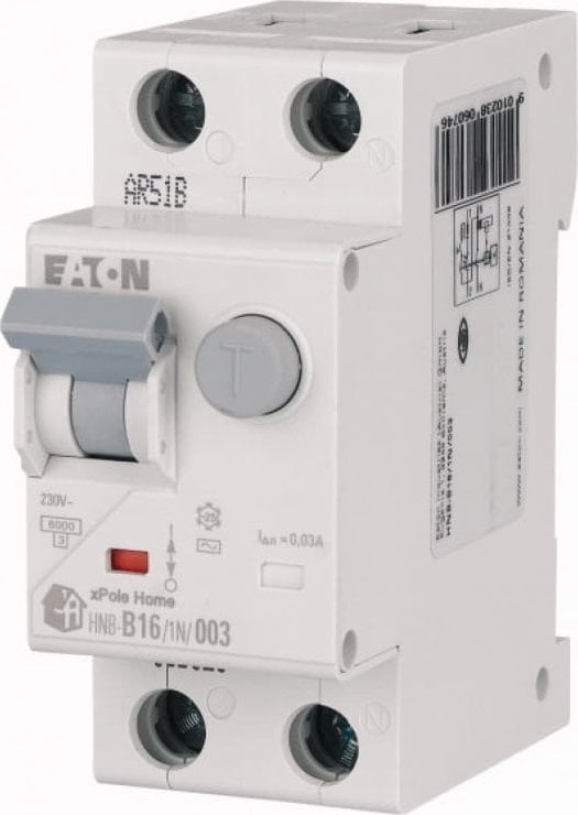 Eaton întrerupător rezidual 2P 25A 0.03A tip A xPole Home HNB-C25/1N/003-A 195141