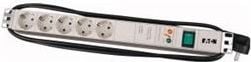 PDU 19 inch 7x Schucko comutator clasă limiter D și SPD-STL7F-S / BL (283449)