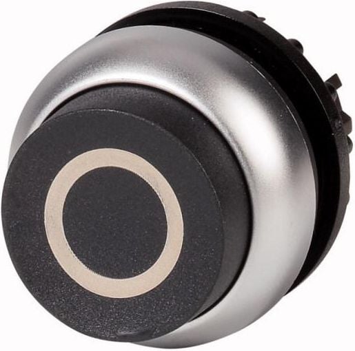 Eaton Buton de acționare negru O cu revenire cu arc M22-DH-S-X0 (216659)