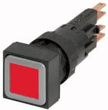 Condu buton roșu cu arc-Q25LT-RT iluminare / WB (089998)