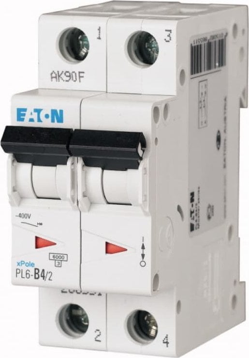 Eaton PL6-B4/2 6KA MCB