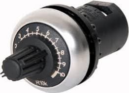 Potențiometru Eaton 470kOhm 0,5W 22mm IP66 M22-R470K (229494)