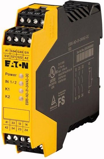 Eaton Przekaźnik bezpieczeństwa ESR5-NO-31-24V AC/DC (118702)