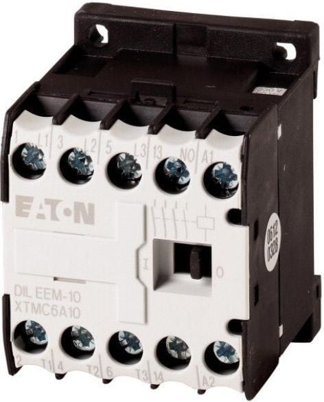 Contactor de putere Eaton 12A 3P 230VAC 1NC 0R DILEM12-10 (127082)