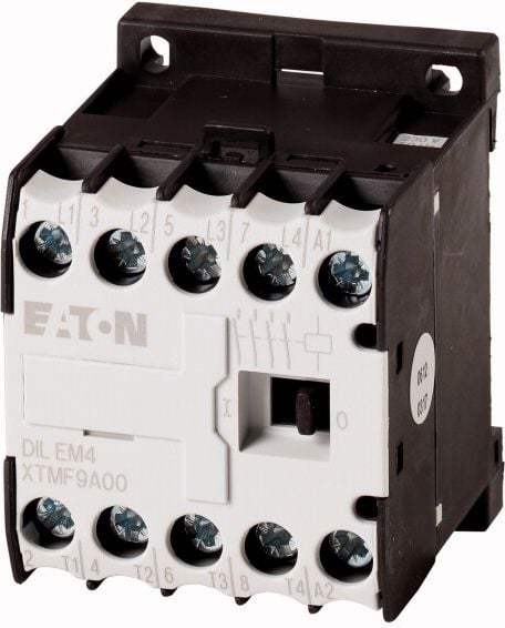 Contactor de putere Eaton 9A 4P 400VAC 0W 0R DILEM4 (051806)