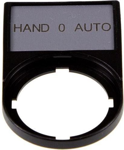 Inscripția HAND 0 AUTO 50 22mm x 30mm dreptunghiular negru M22S-ST-D12 (216493)