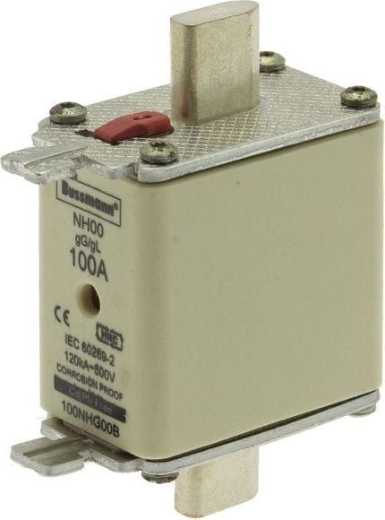 Eaton Fusible link 100A 500V GL/GG NH00 joasă tensiune (100NHG00B)