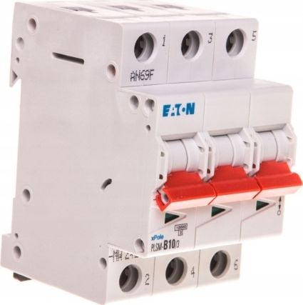 Întrerupător Eaton 3P B 10A 10kA AC PLSM B10/3-MW (242444)