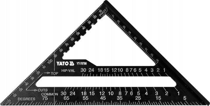 Echer rapid tamplarie metric Yato, 18 cm