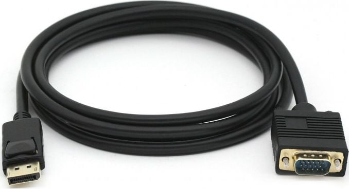 Echipament DisplayPort - cablu D-Sub (VGA) 2 m negru (119338)