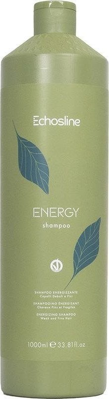Echosline ECHOSLINE Energy Shampoo energizujący szampon do włosów słabych i cienkich 1000ml