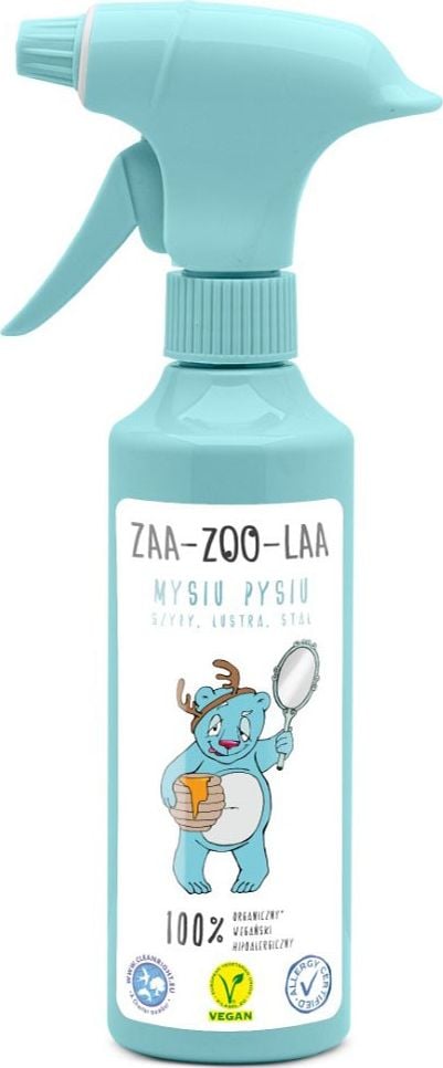 Ecocera ZAA-ZOO-LAA Lichid de curatare pentru Mysiu Pysiu - oglinzi, sticla, otel 350ml