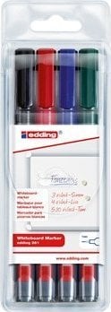 Marker pentru tablă albă Edding e-361/4 s EDDING, 1mm, 4 buc, culori asortate
