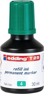 Cerneală de reîncărcare Edding pentru markere permanente e-t25 EDDING, verde