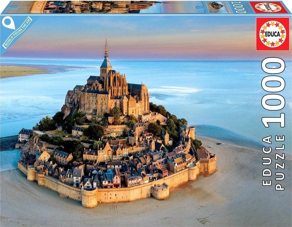 Educa Puzzle 1000 Mont Saint-Michel/Franța G3