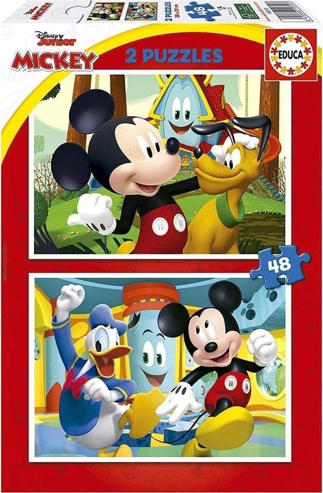 Educa Puzzle 2x48 Mickey Mouse G3