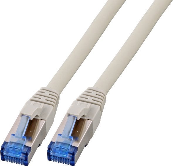 EFB RJ45 Patchkabel S / FTP, Cat.6, CAT7 TPE Superflex, 15m, Grau