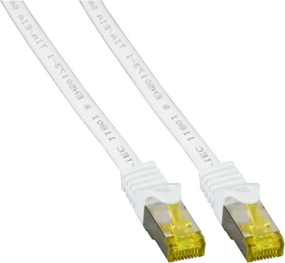 EFB Patchcord S/FTP, Cat.6A, LSZH, Cat.7, 20m (MK7001.20W) tradus in romana se refera la un cablu de patch care poate fi utilizat pentru conectarea unor dispozitive de retea catre un panou de patching sau un comutator. Acesta are o protectie dubla im