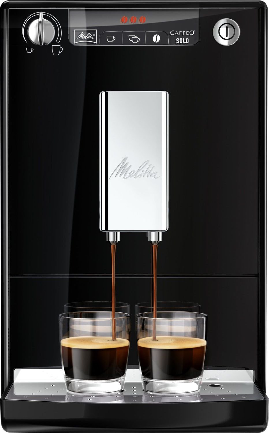 Espressoare - Espressor automat Melitta Caffeo Solo E950-101, 1400 W, 1.2 L, Negru
