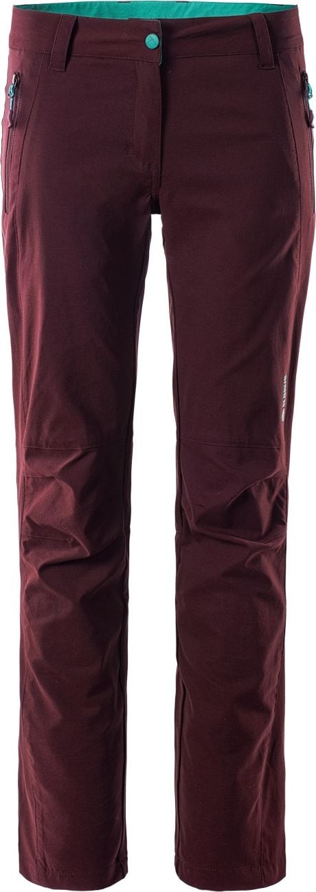 Pantaloni de damă Elbrus Gaude Burgundy s. L