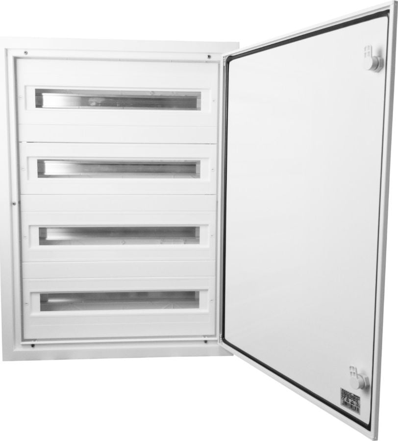 Elektro-Plast Aparatură modulară 4x24 încastrat IP54 DARP-96 uşă aluminiu alb 9.424