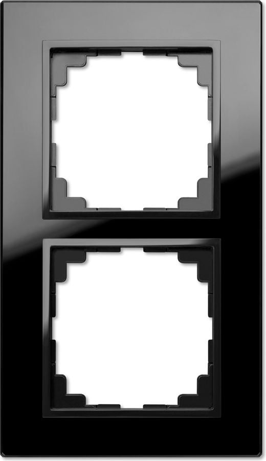 Box Sentia negru de sticlă de 2 ori (1472-1461)