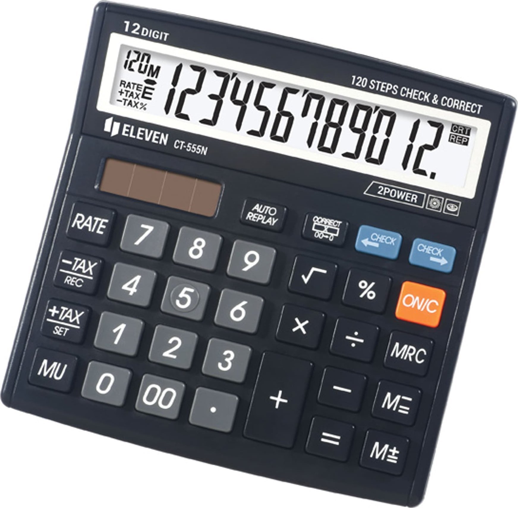 Eleven Calculator Eleven Calculator CT555N, negru, desktop, 12 cifre