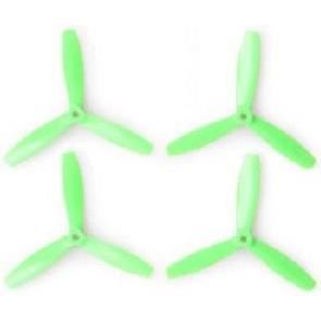 Accesorii drone - Elice Gemfan , Fibra de sticla Nylon , 3 lame Bullnose 5x4,5 , verde