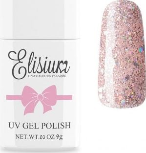 Elisium ELISIUM_UV Gel Polish lac de unghii hibrid 078 Elegant Gold 8ml