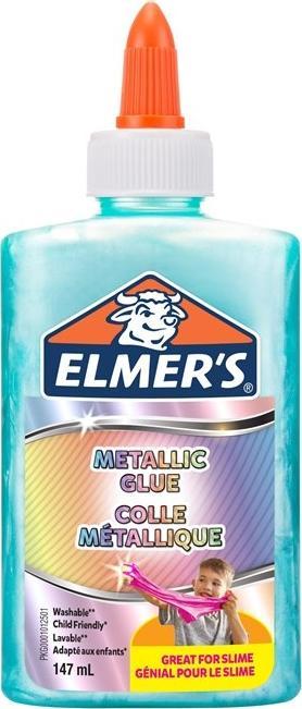 Elmers Elmers metalic PVA adeziv lavabil turcoaz 147ml, 2109493