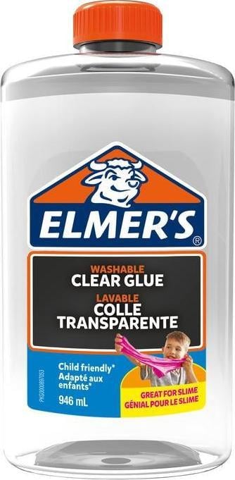 Adezivi si benzi adezive - Elmers Adeziv PVA transparent Elmers, lavabil și potrivit pentru copii, 946 ml , 2077257