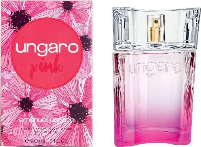 Parfumul Emanuel Ungaro Pink Woda perfumowana, cu un volum de 90 ml.