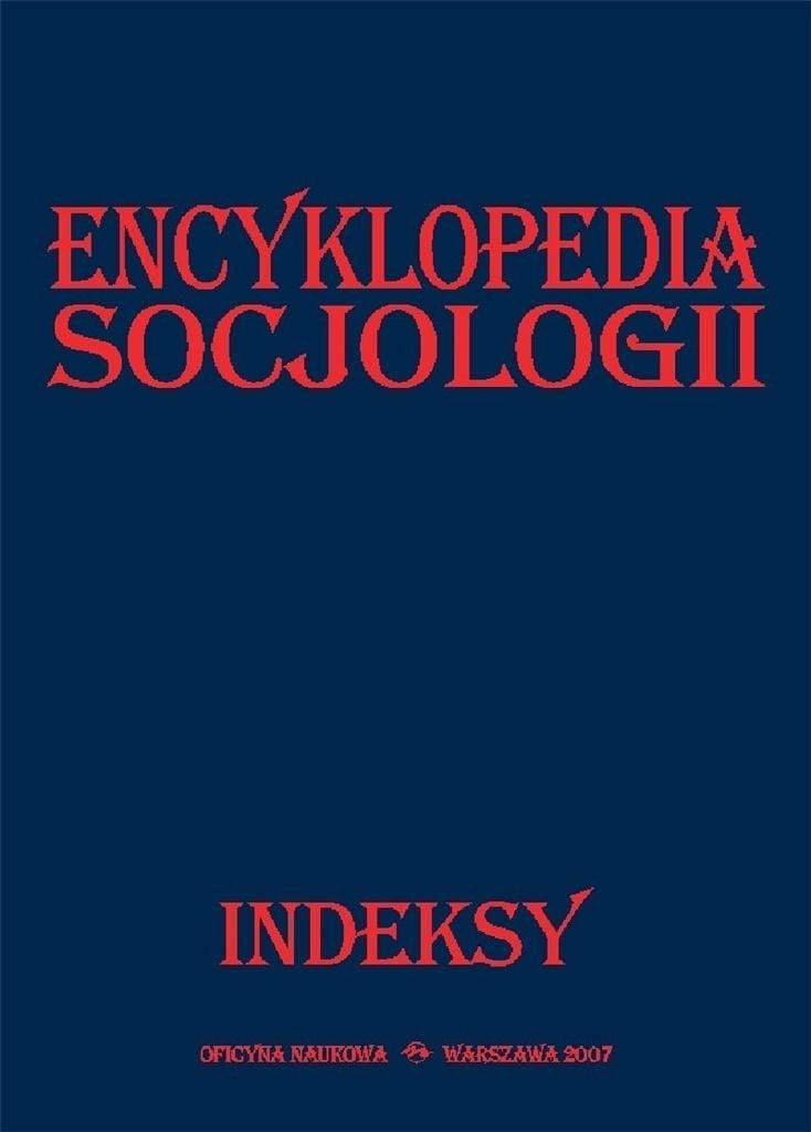 Enciclopedia Sociologiei. indici