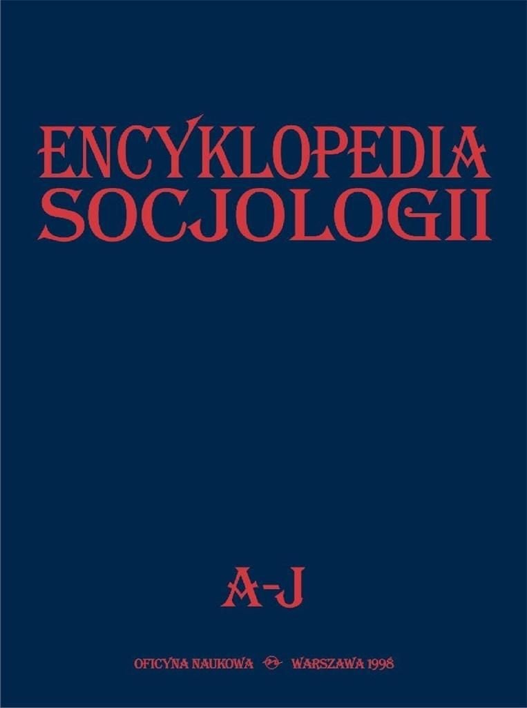 Enciclopedia de Sociologie T.1 AJ