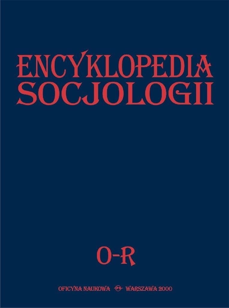 Enciclopedia de Sociologie T.3 OR