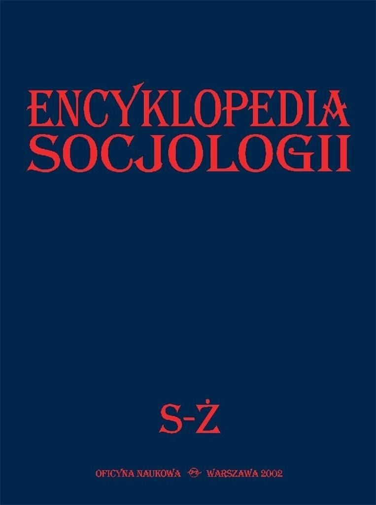 Encyklopedia socjologii T.4 S-Ż