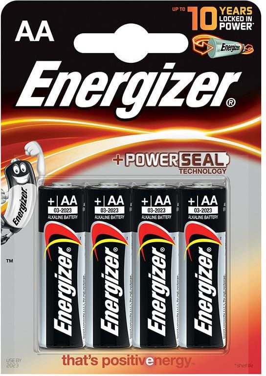 Set baterii Energizer AA / R6, 1.5 V, 4 buc.