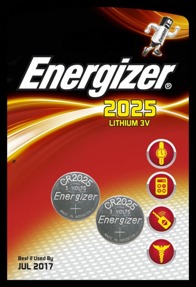 Baterie Energizer CR2025 2 buc.