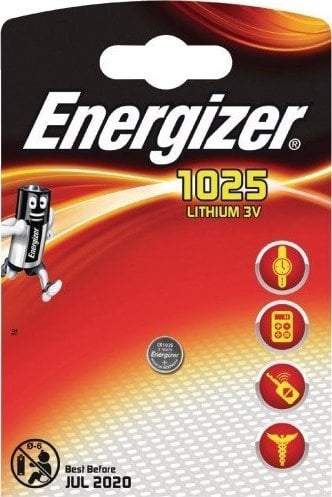 Energizer bateria guzikowa litowa 3V CR1025 każda