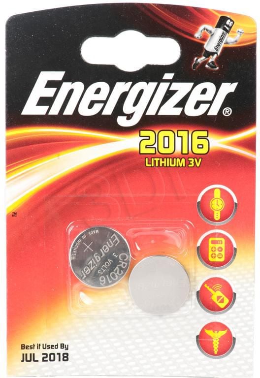 Energizer, Baterie Cr2016 / 2 buc. Blister