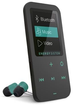 MP3 si MP4 Playere - Energy Sistem MP4 Player Touch negru-verde + bluetooth (426461)
