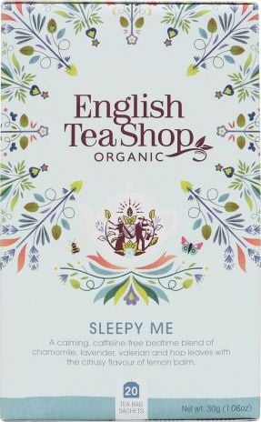 Ceaiuri - Ceai ECO asiatic ayurvedic English Tea Shop Sleepy me, 20 pliculete, 30g