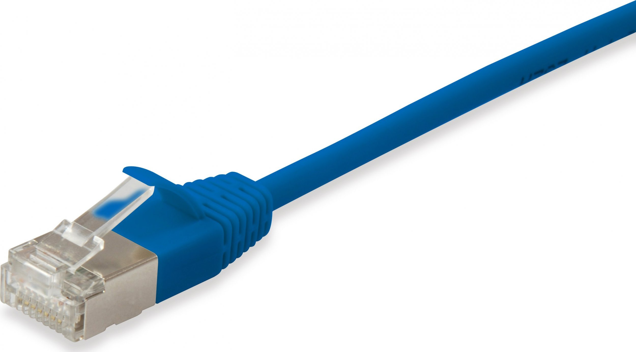 Equip Equip Patchkabel Cat6A S/FTP 2xRJ45 1.00m blau (SSTP) Slim