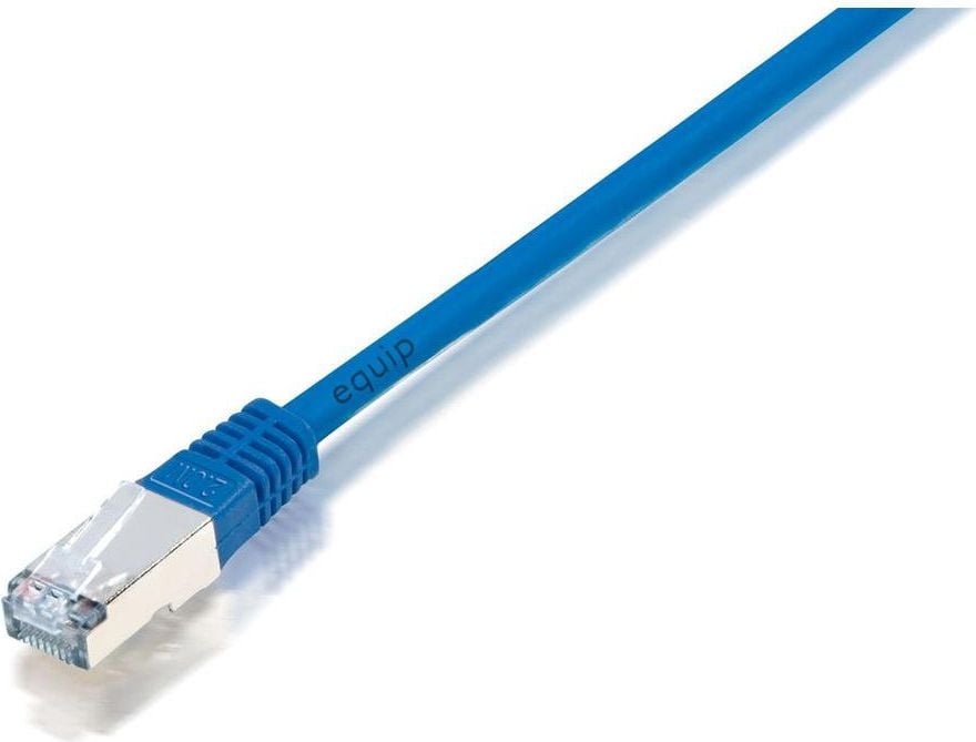 Cablu equip Cat5e cablu Patch, F / UTP, 10m, albastru (225436)