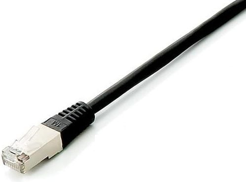 Cablu equip Patchcord, S/FTP, Cat6, PIMF, HF, 0.25m, negru (605593)