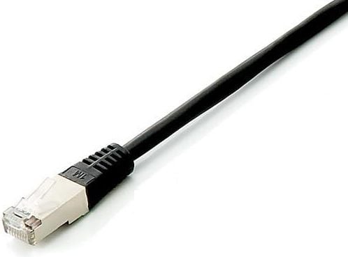 Equip Patchcord, S/FTP, Cat6, PIMF, HF, 1m, negru (605590)