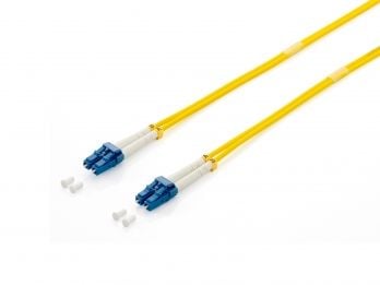 Echipament Fibră optică Patchcord LC - LC 2m, galben (254432)