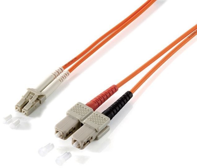 Cablu equip -Fibra optica Patch LC - SC multimode duplex OM1, 1m (254321)