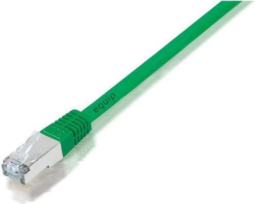 Cablu equip RJ-45 / RJ-45, 5e, SF / UTP, verde, 0,25m (705449)